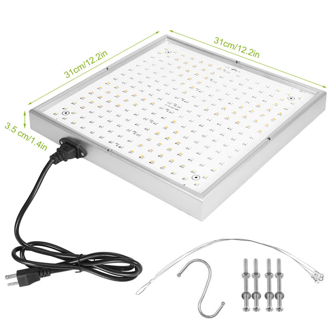1 Set LED Grow Light Full Spectrum Hanging 225 LEDs Plant Grow Lamp Indoor Grow Light For Greenhouse Succulents Seedlings Plants Veg And Flower