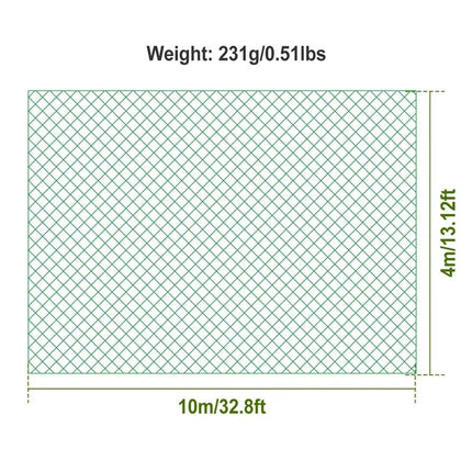 13x33FT Heavy-Duty Garden Netting - Protect Plants & Crops