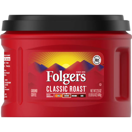 Folgers Classic Roast Medium Roast Ground Coffee