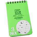Hi-Viz Green / 3 Pack / Notebook