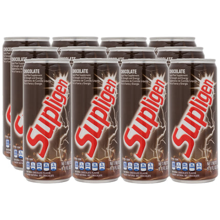 Supligen Vanilla Liquid Meal Supplement, 9.87 oz (Pack of 12) – Nutritional Shake with Protein & Vitamins – Ready-to-Drink Meal for Energy, Strength & Recovery
