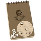 Tan / 3 Pack / Notebook