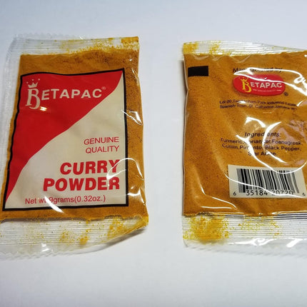 Betapac Curry Powder 0.33oz - Pack of 12