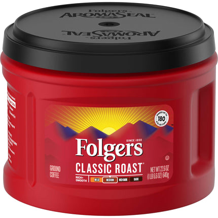 Folgers Classic Roast Medium Roast Ground Coffee