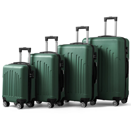 Vertical Stripe Four In One Suitcase