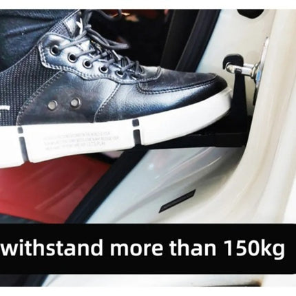 New Foldable Car Roof Rack Step Car Door Step Multifunction Universal Latch Hook Foot Pedal Aluminium Alloy Safety RV Car Accessories