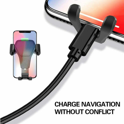 Universal Car Mount Holder Stand Air Vent Cradle For Mobile Cell Phone Gravity Car Mount Air Vent Phone Holder For I Phone X XR XS Max S Amsung S10 Note9
