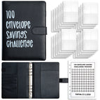 A5 Magnetic BuckleBlack / Without foursquare grid