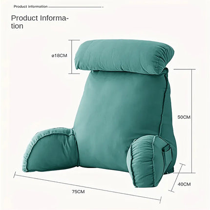 Sofa Bed Head Reading Pillow, 85x60cm, 5 Colors