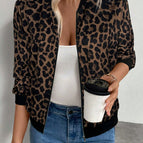 Leopard print color / L