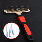 Long/Short Needle Comb+Small Nail Clippers / One Size