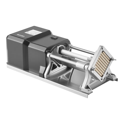 Electric French Fry Cutter Stainless Steel Vegetable Chopper With 3 Blades