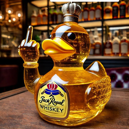 Funny French Whiskey Bottle