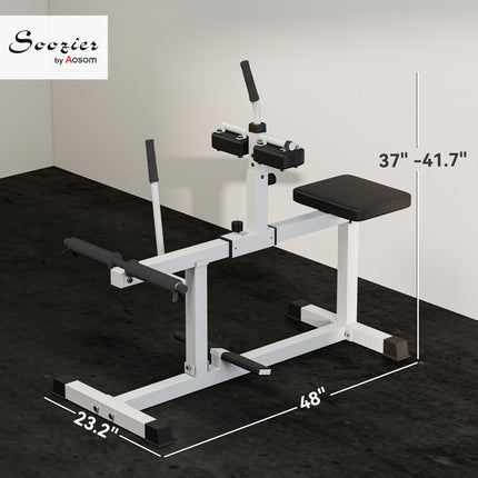 Adjustable Seated Calf Raise Exercise Strength Training Gym Equipment