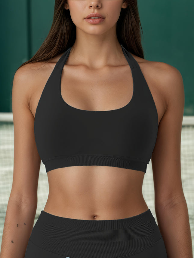 2-Pack Set Stretchy Sports Bra - Anti-Bacterial Fabric