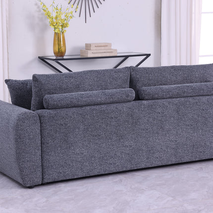Modern Minimalist Comfortable Fabric GREY Sofa
