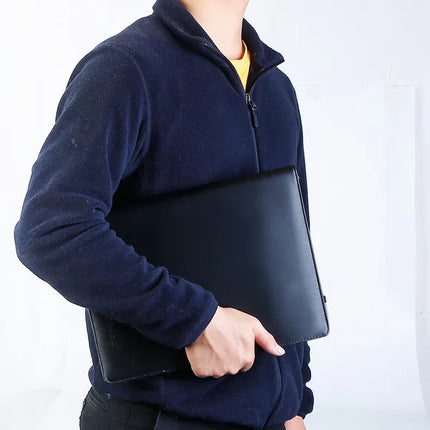 Organizer Case For 9.7in Tablet PC Business Tablet Portfolio With A5 Notepad Paper Pad Card Holder