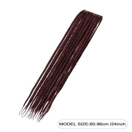 3S THREE STRAND Crochet Hair  Extensions Soft Synthetic Braiding Hair-Only Self Pickup