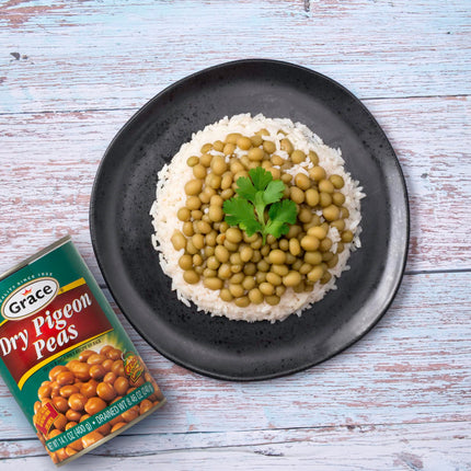 Grace Butter Beans 14oz - 2 Pack Canned Butter Beans - Source of Plant Based Protein & Fiber, Gluten Free, Low Fat - Giant White Beans Canned - Canned Lima Beans - Gigante Beans Alternative - Habas Grandes