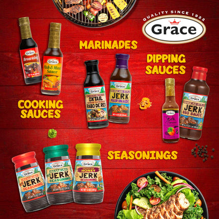 Grace Browning Sauce Jamaican 4.8oz - 2 Pack Browning Sauce for Grilling & Baking Jamaican Food - Jamaican Seasoning Sauce for Beef Gravy Vegetarian Gravy Brown Gravy Sauce & Oxtail Seasoning Jamaican