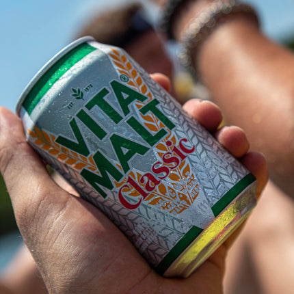 Vitamalt Classic, Non-Alcoholic Malt Drink, 11.2 Oz Can (Pack of 12)