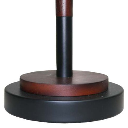 High Quality Hotel European Modern Bed Side Nightstand Decorative Led Table Desk Lamp, Cosmiclume Black Umbrella Shaped Table Lamp - Walnut - Bronze 110V