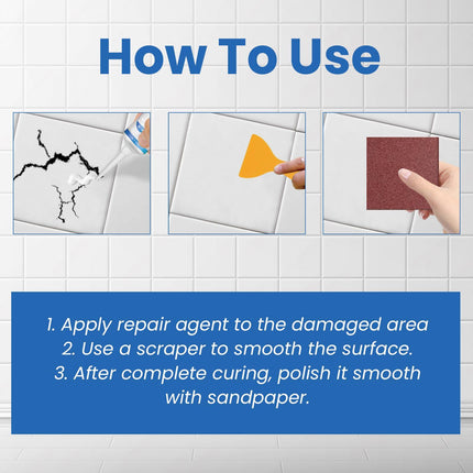 Magic Tile Repair Putty Helps You Easily Transform Your Home