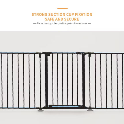 Heavy Duty Supermarket Shopping Basket Design Metal Storage Wholesale Black 8-piece Fence
