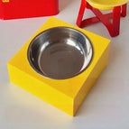 Square Yellow Bowl / One Size