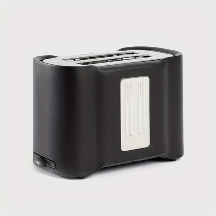 2 Slice Toaster, Quick & Even Results Every Time, Wide Slots Fit Any Size Bread Drop-Down Crumb Tray For Easy Clean Up, Stainless