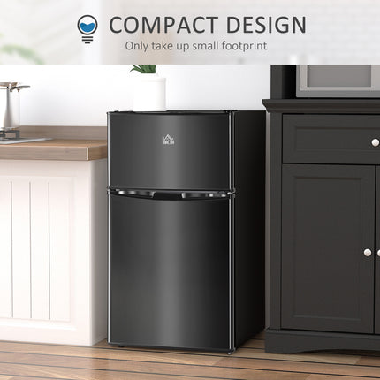 3.2 Cu.Ft Mini Fridge with Freezer