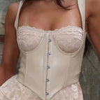 S / Khaki Corset
