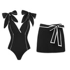 S / Black V-neck Suit