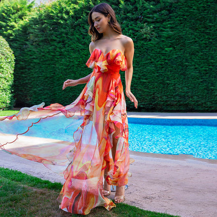 Swimsuit Ruffled One Piece Swimsuit Beach Vacation Women Average Size Order .Ships from overseas. Estimated delivery: 14–20 business days