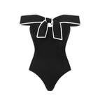 S / Black Tube Top Swimsuit