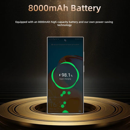 C25 Ultra Cell Phone 5G Unlocked Phone,Smartphone With Tool Pen, Android 15.0 Cell Phone