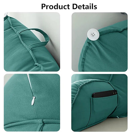 Sofa Bed Head Reading Pillow, 85x60cm, 5 Colors