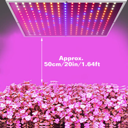 1 Set LED Grow Light Full Spectrum Hanging 225 LEDs Plant Grow Lamp Indoor Grow Light For Greenhouse Succulents Seedlings Plants Veg And Flower