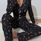 Black Floral / S