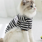White Striped / XS