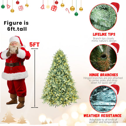 PE, PVC Christmas Tree, Green