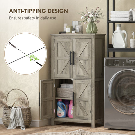 Bathroom Floor Storage Cabinet