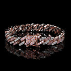 Pink and white / Bracelet 6.5inches