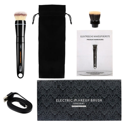 Popular Makeup Tools Portable Travel Cosmetic Electric Handle Makeup Brushes Blush Powder Foundation Single Makeup Brush