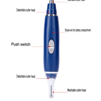 Electric Ear Beard Nose Hair Trimmer Eyebrow Mustache Remover Shaver Clipper New