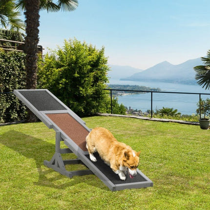 Wooden Dog Agile Seesaw For Training And Exercise, Platform Equipment Running Game Toys