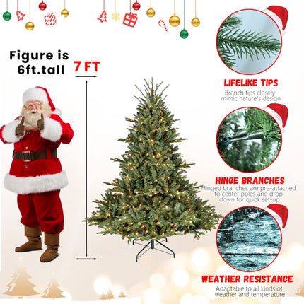 PE, PVC Christmas Tree, Green