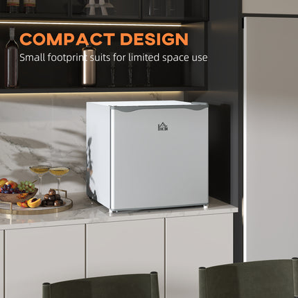 Mini Freezer Countertop, 1.1 Cu.Ft Compact Upright Freezer with Removable Shelves, Reversible Door for Home, Dorm, Apartment and Office, Gray