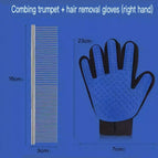 Combing+Hair Removal Gloves / S