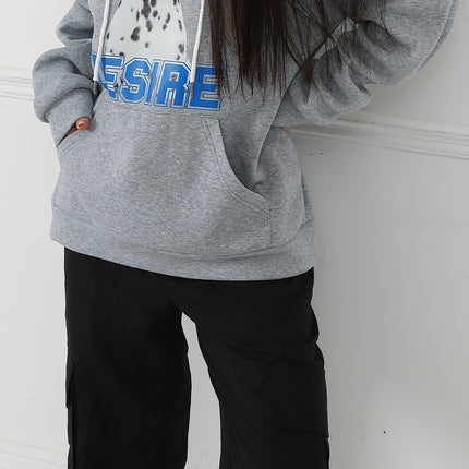 Women's Fashionable Casual Printed Long Sleeved Sweatshirt